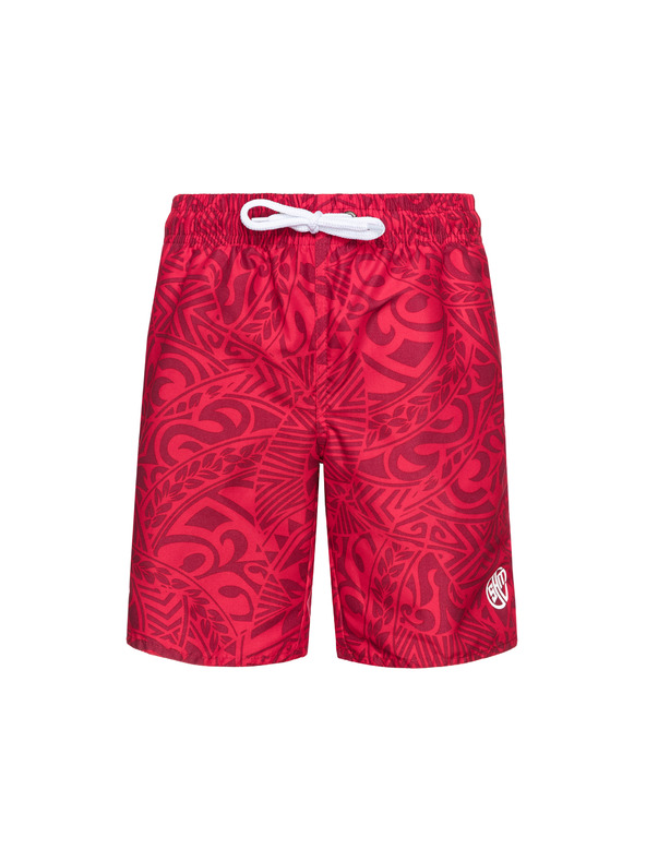 Sam 73 Piros fiú mintás fürdőruha SAM 73