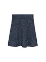 Sam 73 Sötétkék mintás szoknya SAM 73