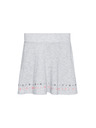 Sam 73 Világosszürke mintás szoknya SAM 73