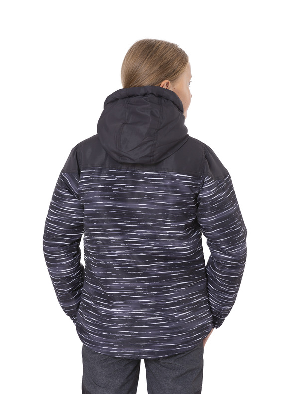 Sam 73 Rózsaszín és fekete színű lány télikabát kapucnival SAM 73 Thia