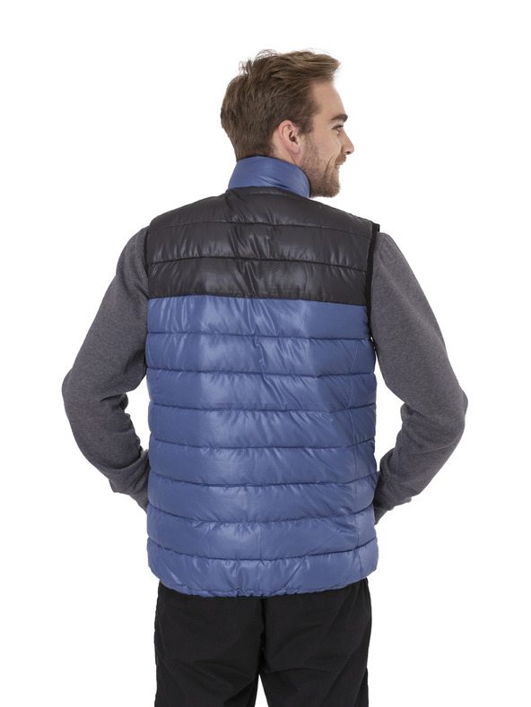 Sam 73 Fekete és kék férfi steppelt mellény SAM 73 Donald