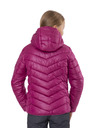 Sam 73 Sötét rózsaszínű, steppelt, kapucnis télikabát lányoknak SAM 73 Hermione
