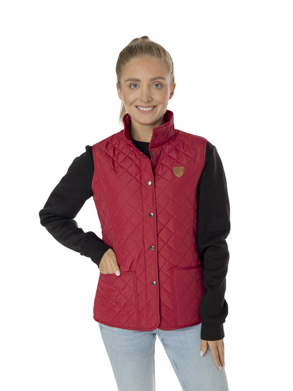 Sam 73 Piros női Sam 73 Martha steppelt mellény