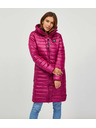 Sam 73 Sötét rózsaszín női steppelt kabát Sam 73