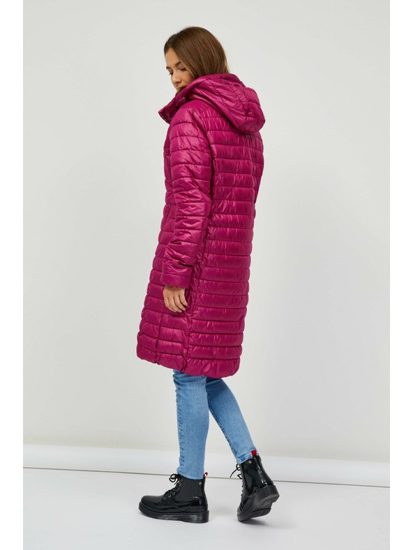 Sam 73 Sötét rózsaszín női steppelt kabát Sam 73
