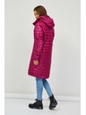 Sam 73 Sötét rózsaszín női steppelt kabát Sam 73
