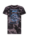 Sam 73 Szürke fiú kamuflázs póló SAM 73