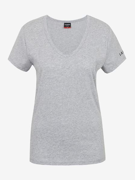 Sam 73 Világosszürke női csíkos póló SAM 73 Una