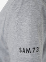 Sam 73 Világosszürke női csíkos póló SAM 73 Una