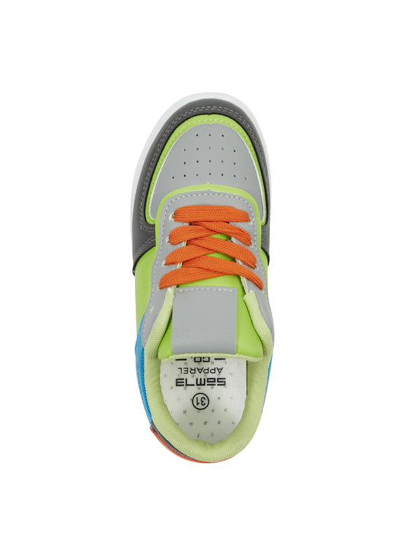 Sam 73 Szürke és zöld fiú tornacipő SAM 73 Jonas