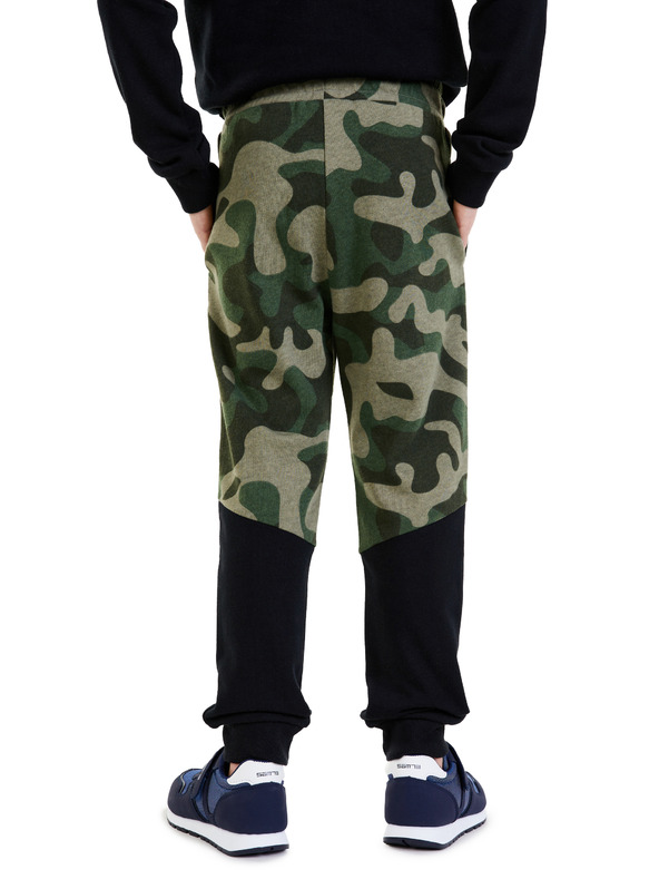 Sam 73 Khaki színű fiú mintás fiú melegítőnadrág SAM 73 Conrad