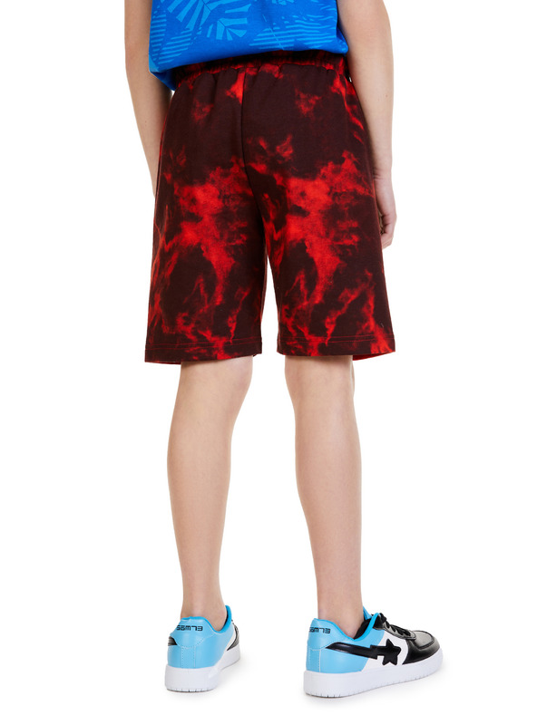 Sam 73 Piros fiú mintás rövidnadrág SAM 73 Graham