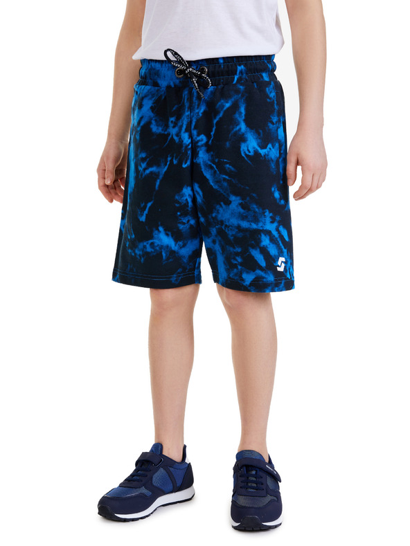 Sam 73 Kék fiú mintás rövidnadrág SAM 73 Graham