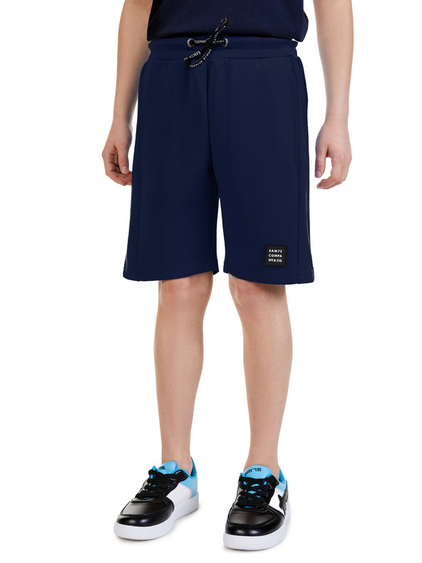 Sam 73 Sötétkék fiú rövidnadrág SAM 73 Saf