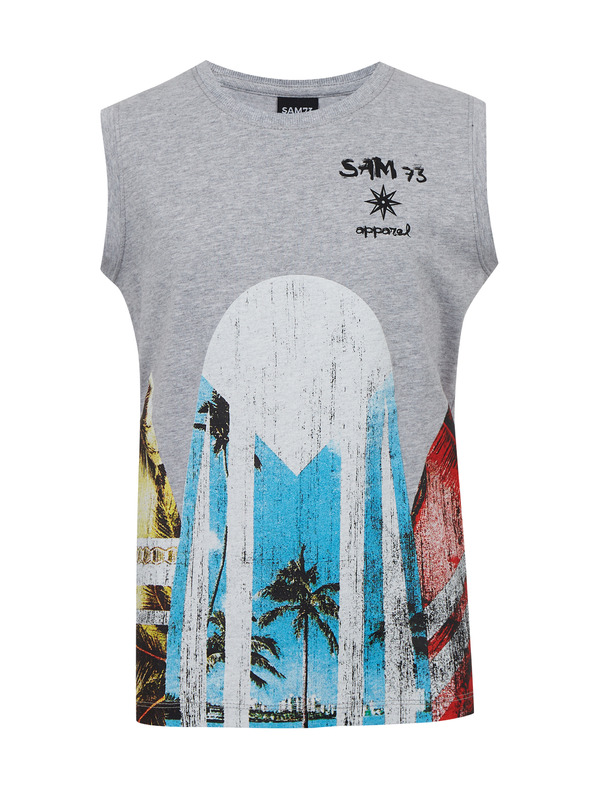 Sam 73 Világosszürke fiú póló SAM 73 Julius