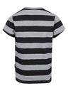 Sam 73 Fekete és szürke csíkos fiú póló SAM 73 Stanley