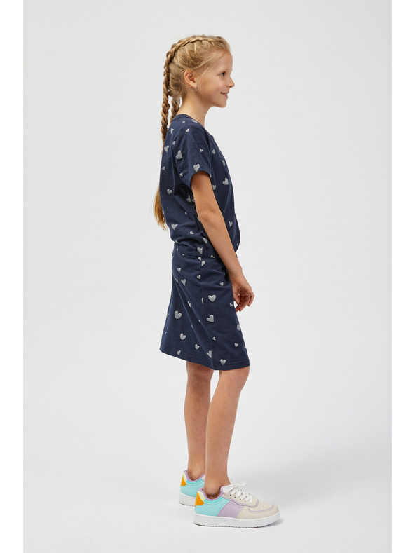 Sam 73 Sötétkék Lányok mintás ruha SAM 73 Welo