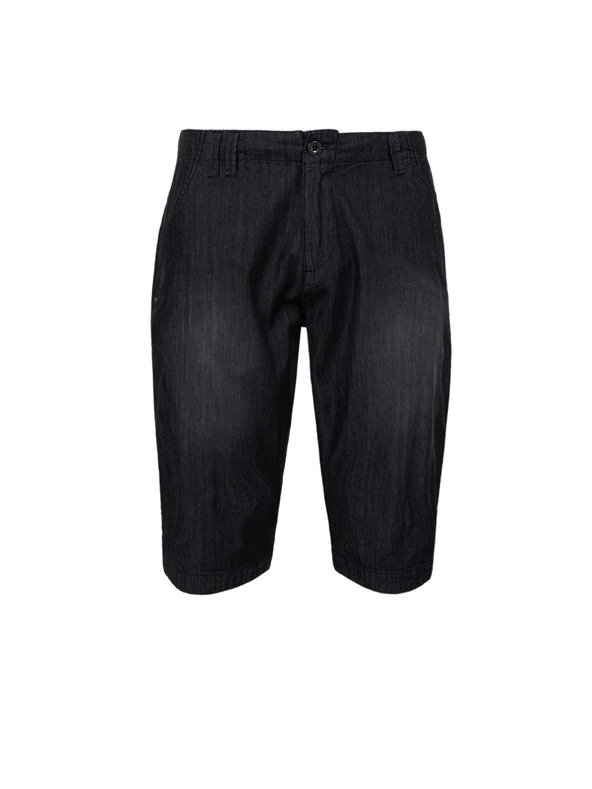 Sam 73 Fekete férfi farmer rövidnadrág SAM 73 Kieran