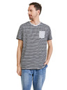 Sam 73 Szürke férfi csíkos póló SAM 73 Martin