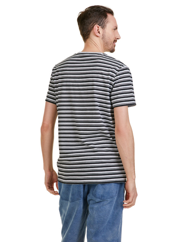 Sam 73 Szürke férfi csíkos póló SAM 73 Martin