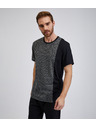 Sam 73 Fekete férfi mintás póló SAM 73 Paul