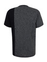 Sam 73 Fekete férfi mintás póló SAM 73 Paul