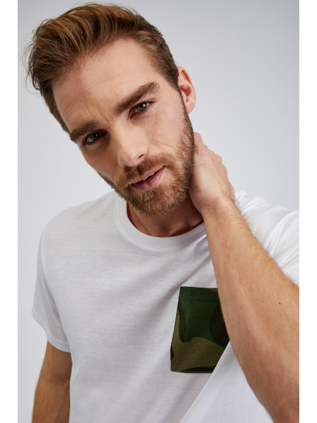 Sam 73 Fehér férfi póló SAM 73 Sean póló