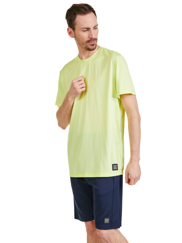 Sam 73 Férfi neonzöld színű póló SAM 73 Eugene