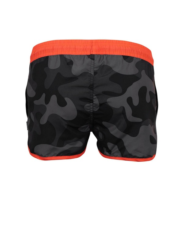 Sam 73 Sötétszürke női mintás rövidnadrág SAM 73 Bree