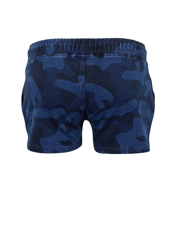 Sam 73 Sötétkék női mintás rövidnadrág SAM 73 Tamara