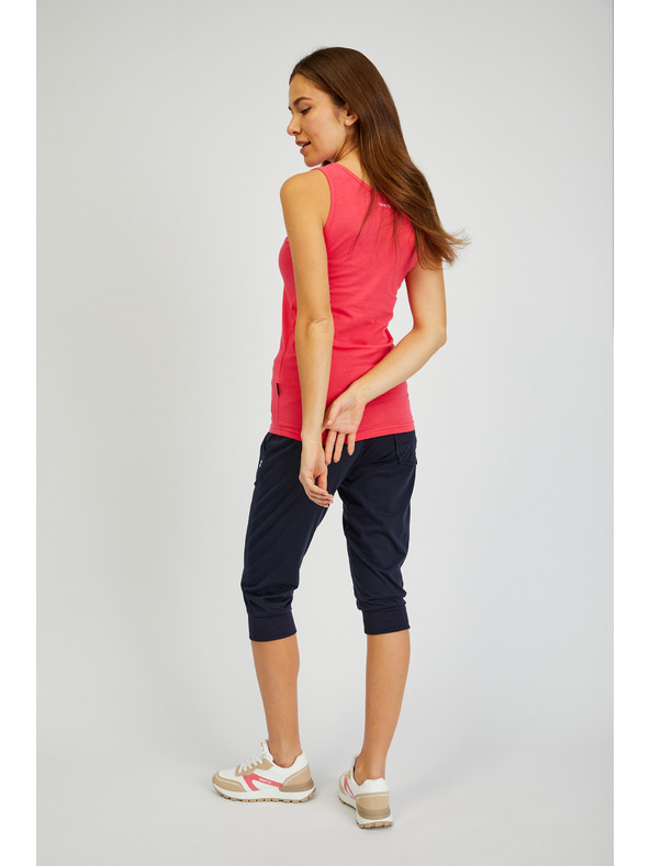 Sam 73 Sötét rózsaszín női basic póló SAM 73 India