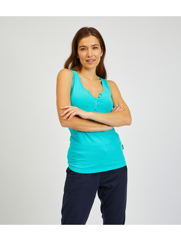 Sam 73 Zöld női basic tank top SAM 73 India