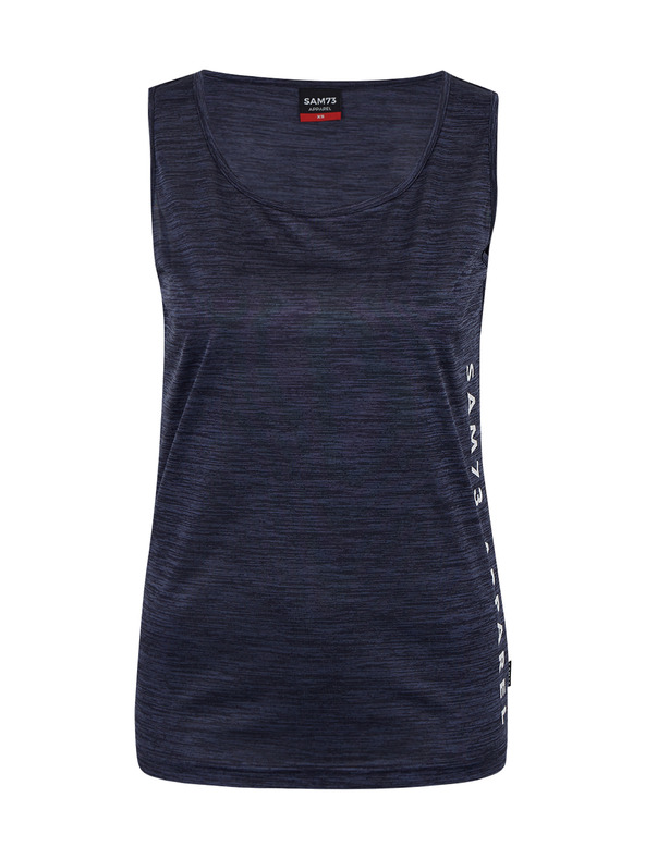 Sam 73 Sötétkék női csíkos tank top SAM 73 Manita