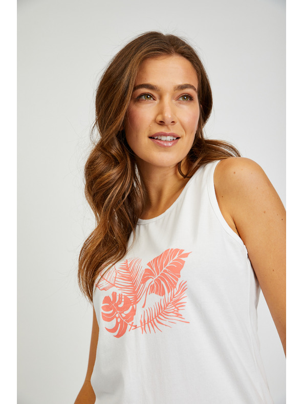 Sam 73 Fehér női pulóver SAM 73 Simone