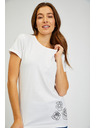 Sam 73 Fehér női póló SAM 73 Bethany