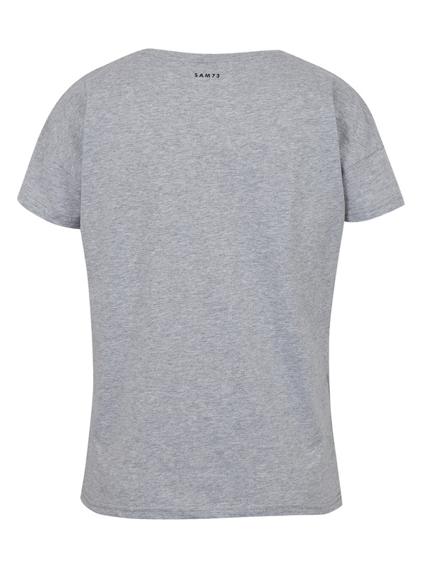 Sam 73 Szürke női póló zsebbel SAM 73 Marie