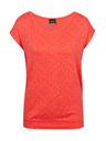 Sam 73 Korallszínű női mintás póló SAM 73 Cindy