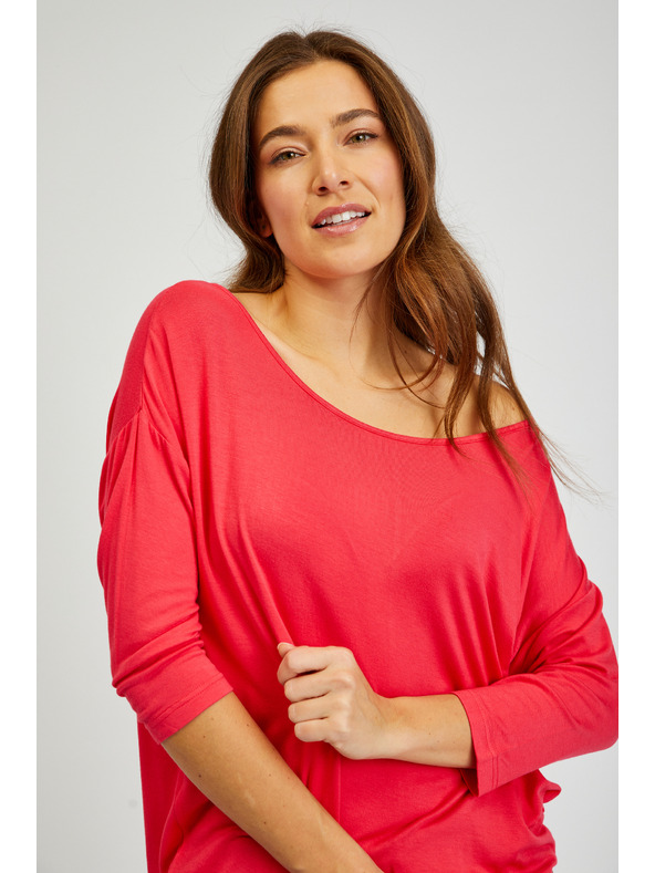 Sam 73 Sötét rózsaszín női póló SAM 73 Gladys