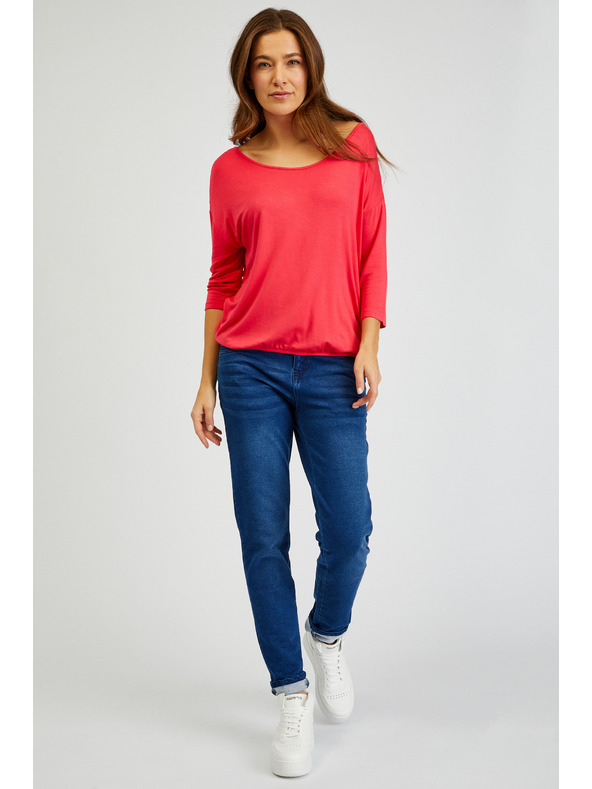 Sam 73 Sötét rózsaszín női póló SAM 73 Gladys