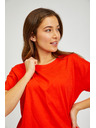 Sam 73 Piros női basic póló SAM 73 Halle