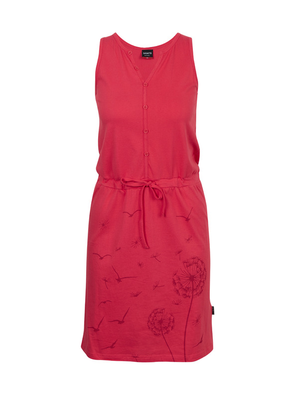 Sam 73 Sötét rózsaszín Női mintás rövid ruha SAM 73 Blanche