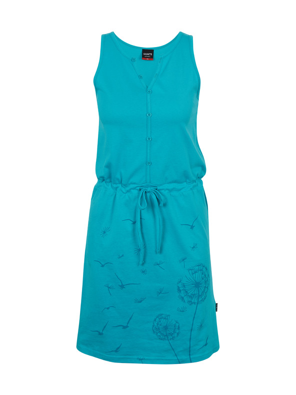 Sam 73 Zöld Női mintás rövid ruha SAM 73 Blanche