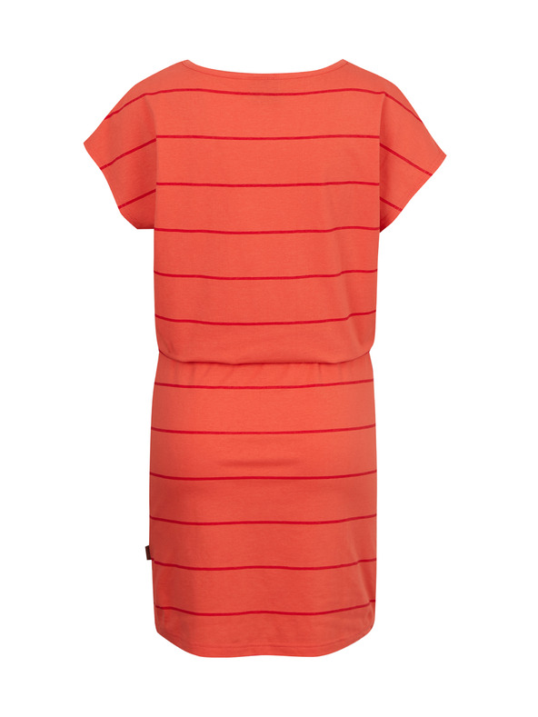 Sam 73 Narancssárga női csíkos ruha SAM 73 Francine