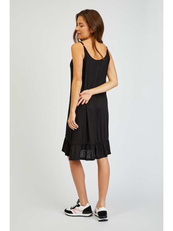 Sam 73 Fekete női pánt nélküli ruha SAM 73 Alla
