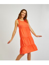 Sam 73 Narancssárga női nyári fodros ruha SAM 73 Chantal