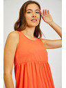 Sam 73 Narancssárga női nyári fodros ruha SAM 73 Chantal