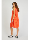 Sam 73 Narancssárga női nyári fodros ruha SAM 73 Chantal