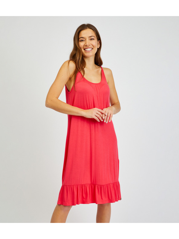 Sam 73 Sötét rózsaszín pántos női ruha SAM 73 Alla