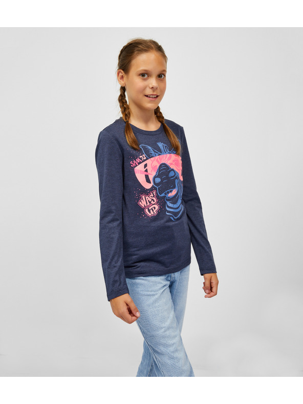 Sam 73 Sötétkék lány kapucnis pulóver SAM 73 Agnes