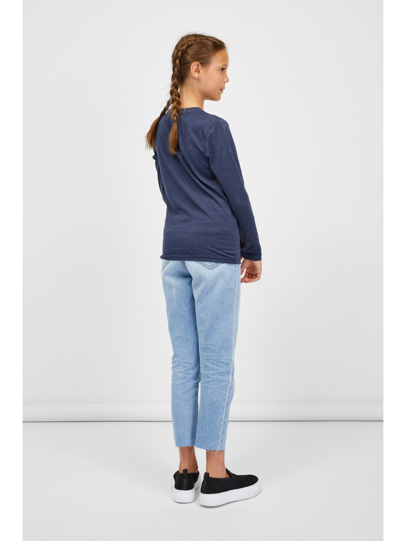 Sam 73 Sötétkék lány kapucnis pulóver SAM 73 Agnes